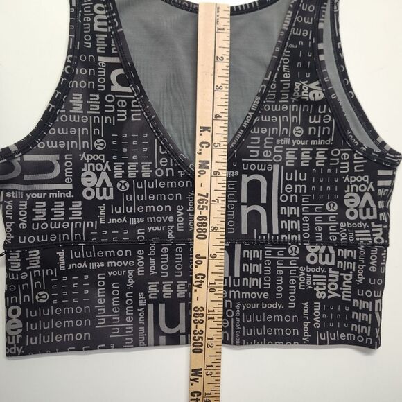 Lululemon Athletica Women's Power Pivot Everlux Motif Reversible Tank MEDIUM (?) - Picture 5 of 6